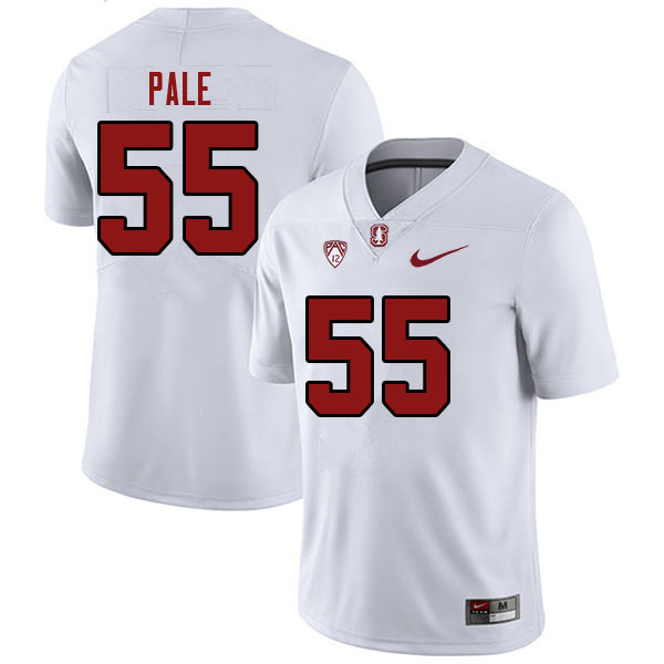 Men #55 Simione Pale Stanford Cardinal College Football Jerseys Stitched Sale-White